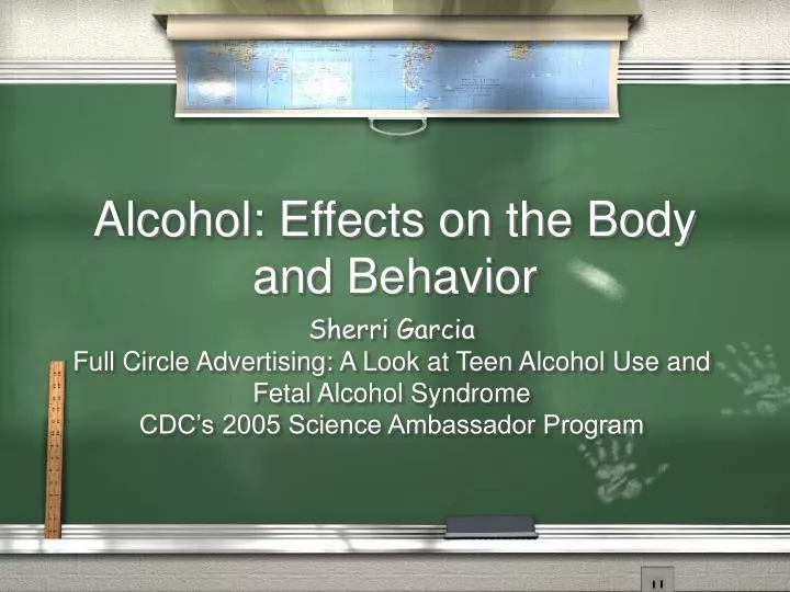 alcohol effects on the body and behavior