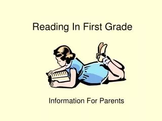 Reading In First Grade