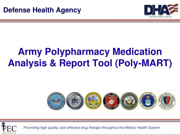army polypharmacy medication analysis report tool poly mart