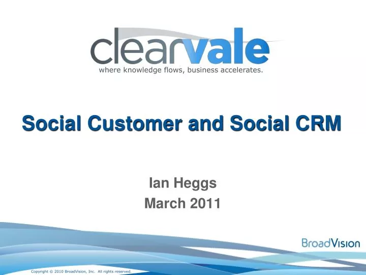 social customer and social crm