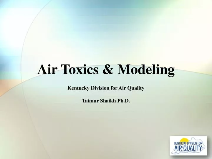 air toxics modeling