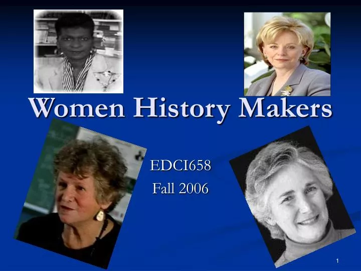 women history makers