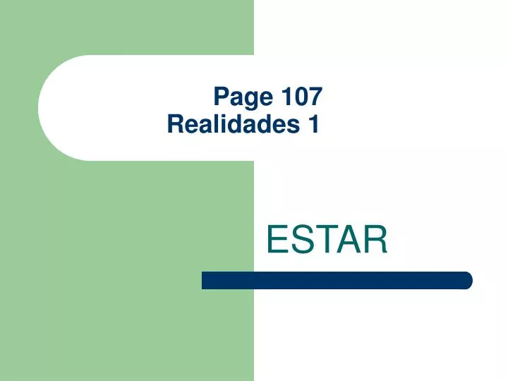 page 107 realidades 1