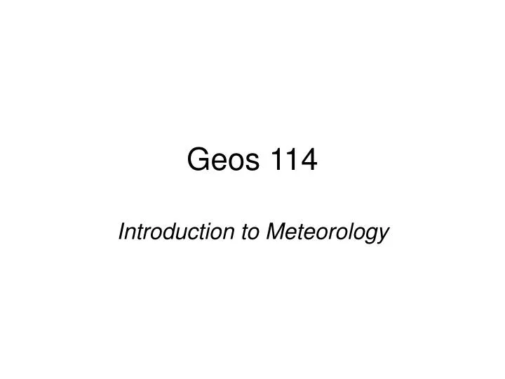 geos 114