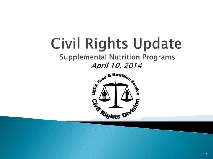 civil rights update supplemental nutrition programs april 10 2014