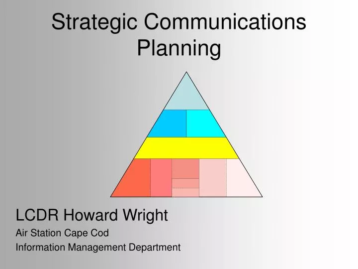 strategic communications planning