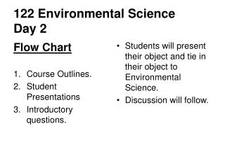 122 Environmental Science Day 2