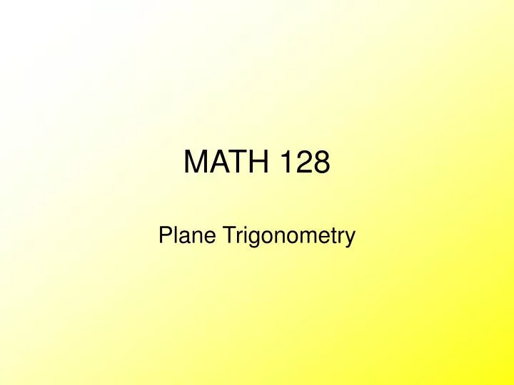 math 128