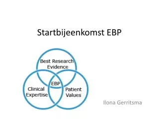 startbijeenkomst ebp