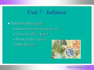 Unit 7 - Inflation