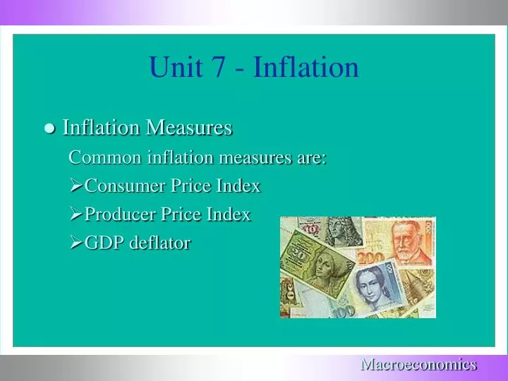unit 7 inflation