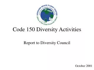 Code 150 Diversity Activities