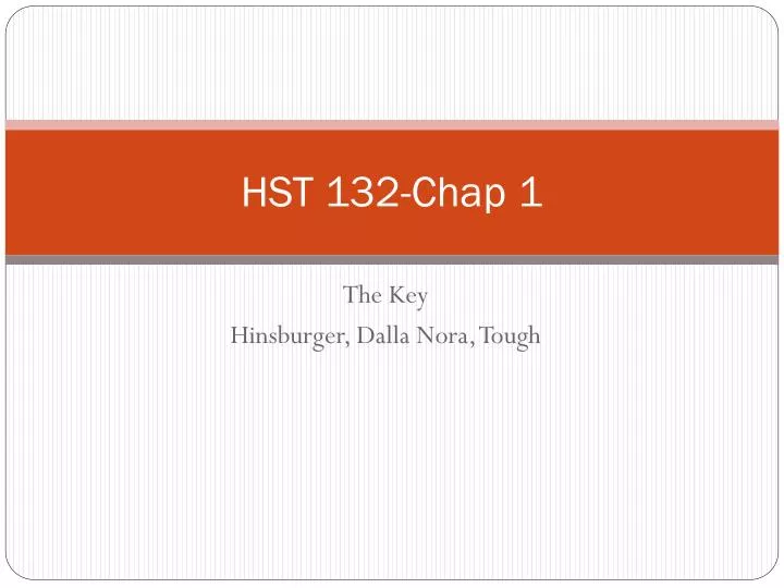 hst 132 chap 1