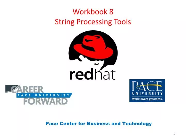 workbook 8 string processing tools