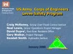 US Army Corps of Engineers Levee Safety Program - slide 1