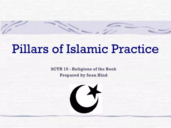 pillars of islamic practice