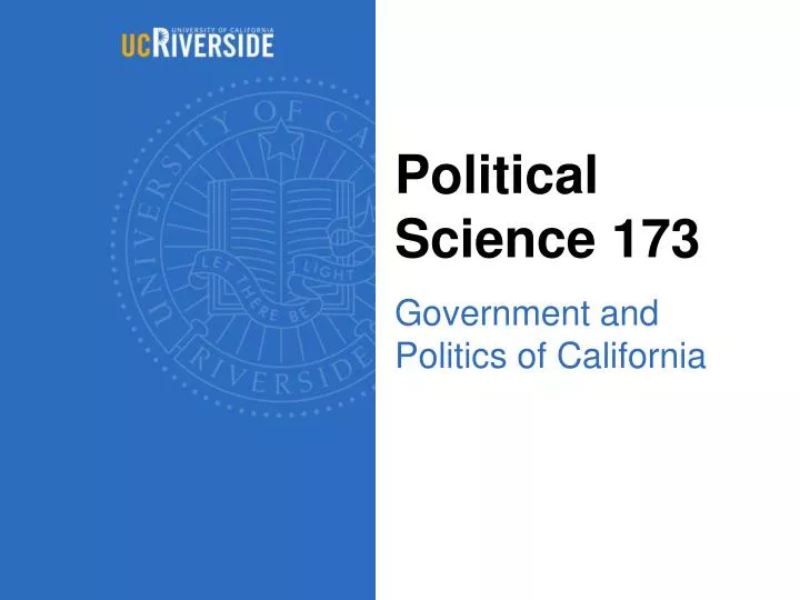 political science 173