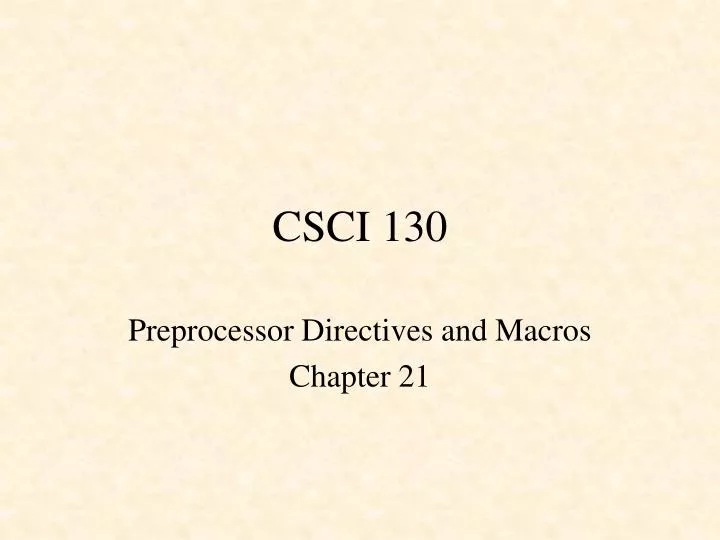 csci 130