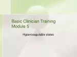 Basic Clinician Training Module 5 - slide 1