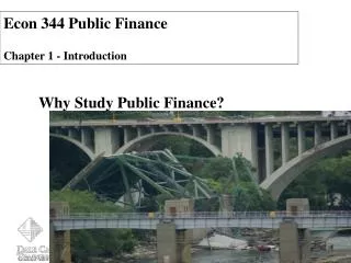 Econ 344 Public Finance Chapter 1 - Introduction