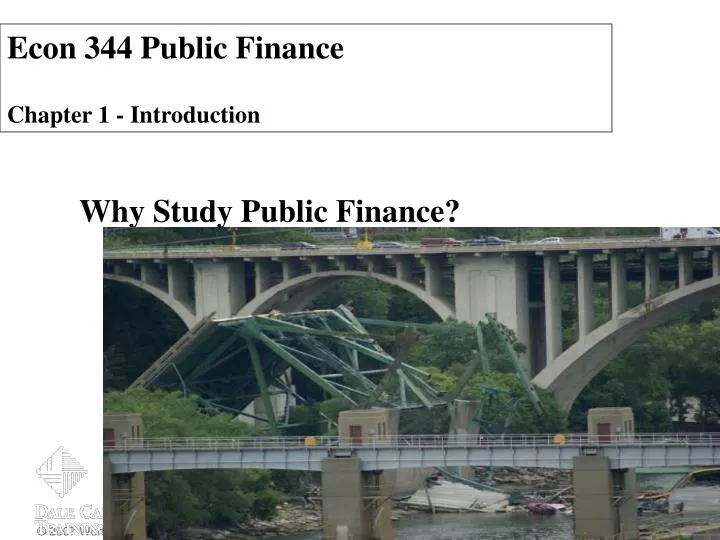 econ 344 public finance chapter 1 introduction