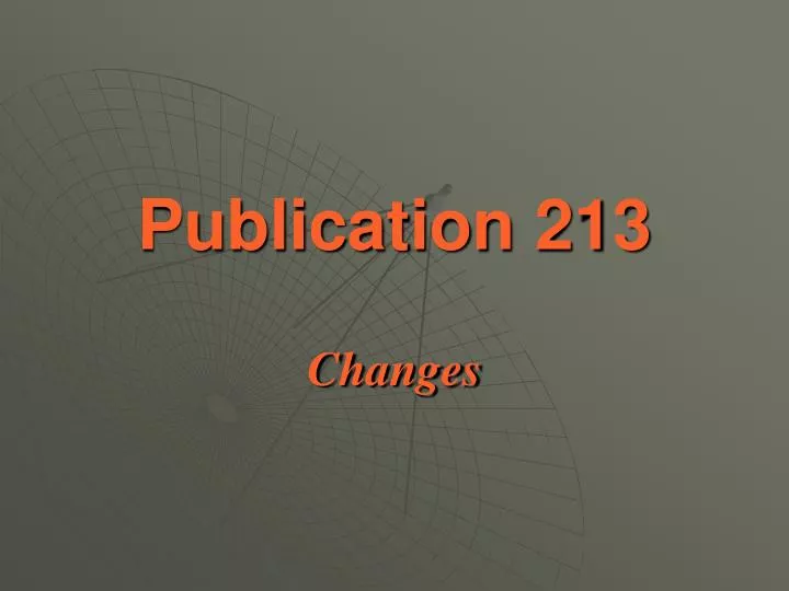 publication 213