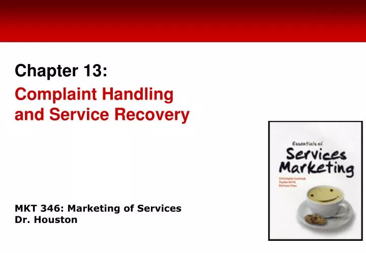 mkt 346 marketing of services dr houston
