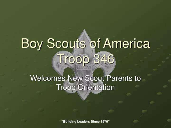 boy scouts of america troop 346