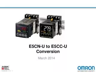 E5CN-U to E5CC-U Conversion