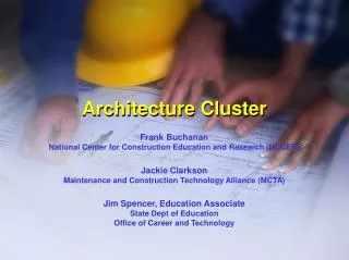 Architecture Cluster