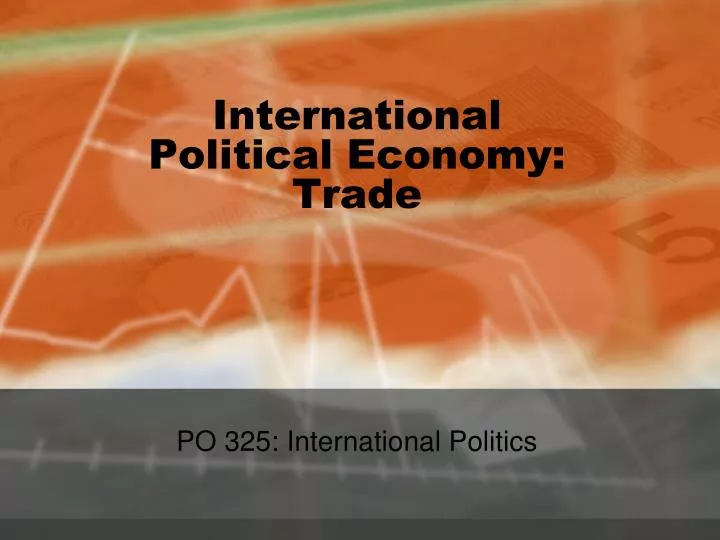 international political economy trade