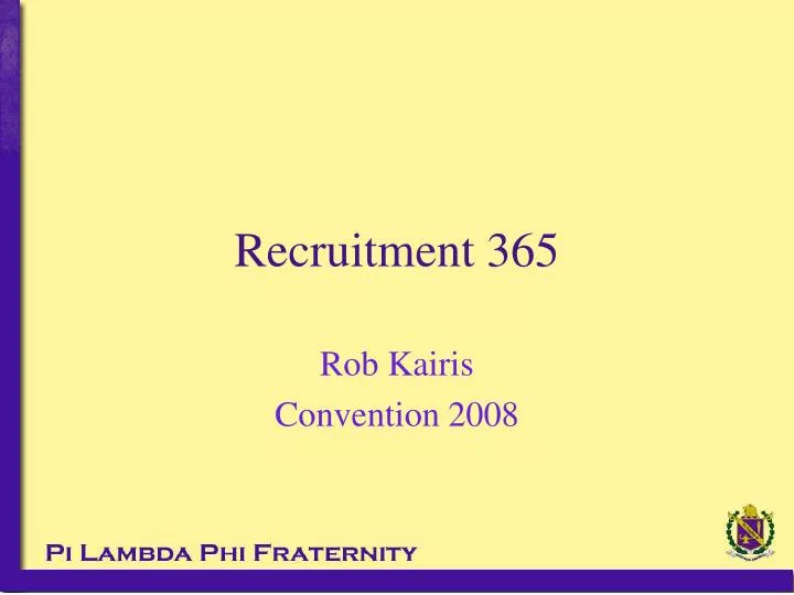 recruitment 365