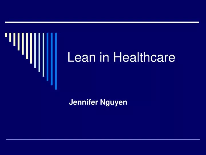 lean in healthcare