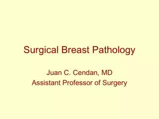 Surgical Breast Pathology