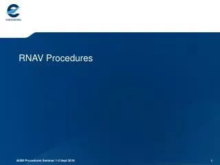 RNAV Procedures