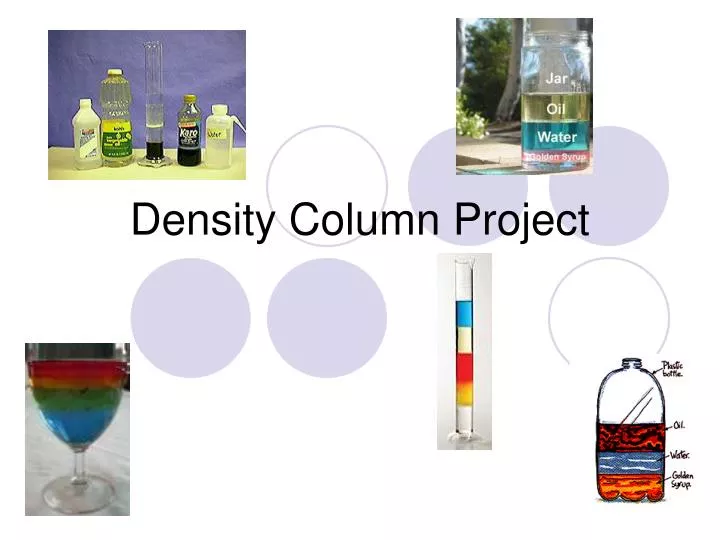 density column project