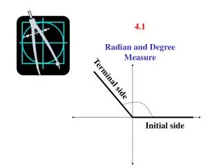 4.1 Radian and Degree Measure