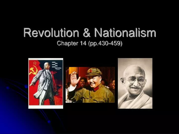 revolution nationalism chapter 14 pp 430 459