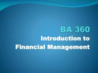 BA 360