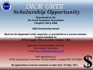 Scholarship Opportunity