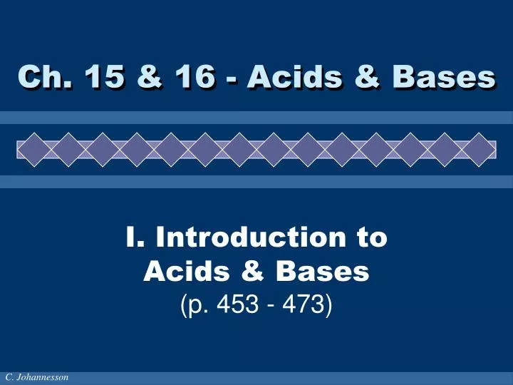 ch 15 16 acids bases