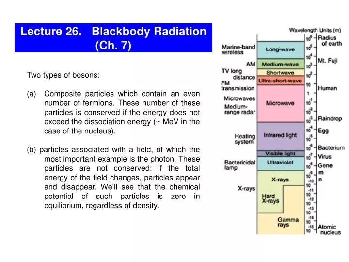 lecture 26 blackbody radiation ch 7