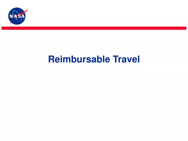 reimbursable travel