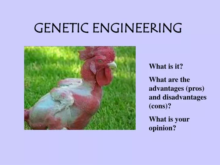 genetic engineering