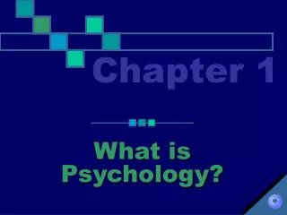 What is Psychology?