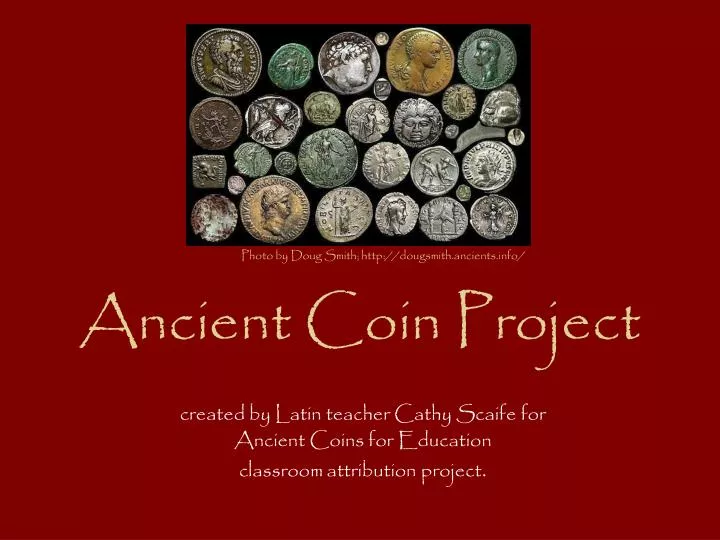 ancient coin project