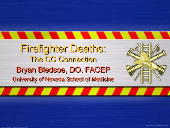 firefighter deaths the co connection