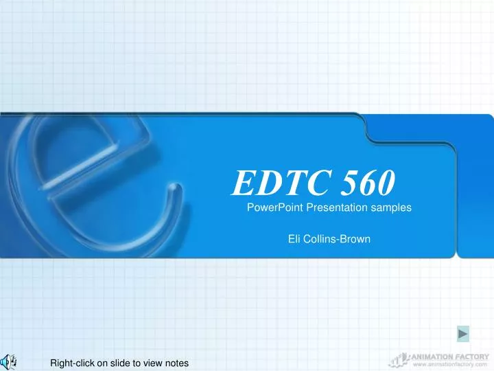 edtc 560