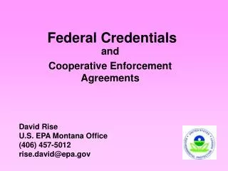 Federal Credentials
