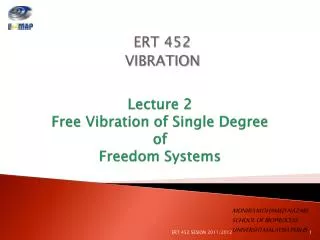 Lecture 2 Free Vibration of Single Degree of Freedom Systems